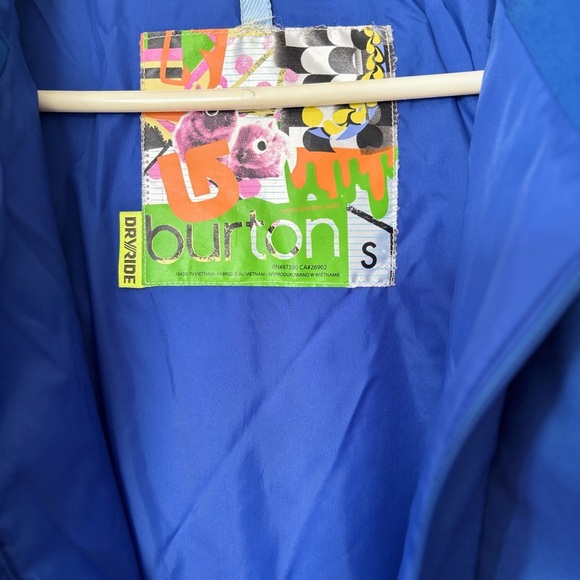 ✨Burton Blue Winter Jacket - Size S - Picture 4 of 9